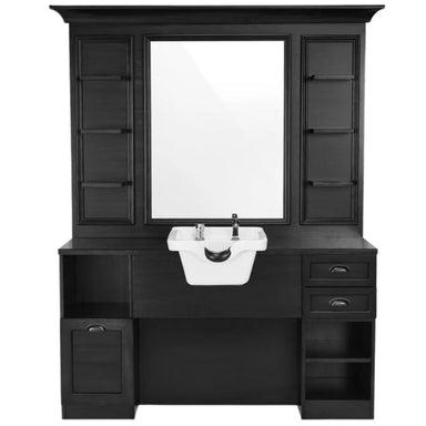 Jules black barber station
