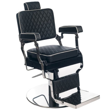 Hipster barber chair black main view 